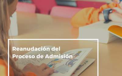 Reanudación Proceso de Admisión