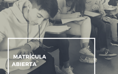 Bachillerato: ¡Matrícula Abierta!